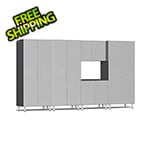 Ulti-MATE Garage Cabinets 5-Piece Garage Cabinet Kit in Stardust Silver Metallic