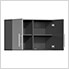 9-Piece Cabinet Kit with Bamboo Worktop in Stardust Silver Metallic