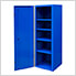 DX Series 19-Inch Blue Side Locker Cabinet with Black Trim