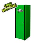 Extreme Tools DX Series 19-Inch Green Side Locker Cabinet with Black Trim