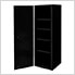 DX Series 19-Inch Black Side Locker Cabinet with Black Trim