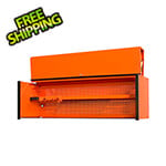 Extreme Tools DX Series 72-Inch Orange Triple Bank Hutch with Black Trim