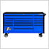 DX Series 72-Inch Blue Rolling Tool Chest with Black Trim