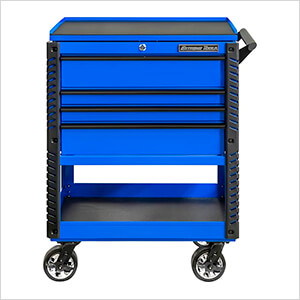 EX Series Blue 33-Inch 4-Drawer Professional Tool Cart