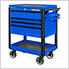 EX Series Blue 33-Inch 4-Drawer Professional Tool Cart