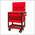 EX Series Red 33-Inch 4-Drawer Professional Tool Cart