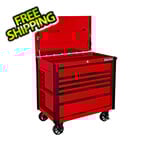 Extreme Tools EX Series Red 41-Inch 6-Drawer Tool Cart with Bumpers