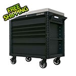 Extreme Tools EX Series Black 41-Inch 6-Drawer Deluxe Slider Top Tool Cart