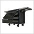 EX Series Black 41-Inch 6-Drawer Deluxe Slider Top Tool Cart