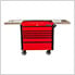 EX Series Red 41-Inch 6-Drawer Deluxe Slider Top Tool Cart