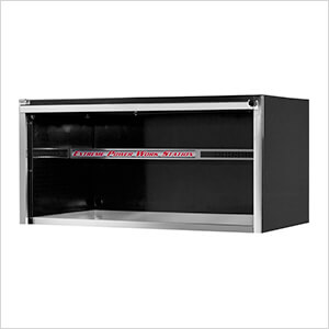 Professional Black 55-Inch Extreme Power Workstation Hutch