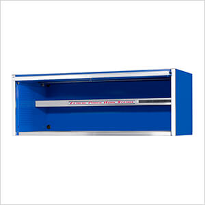 Professional Blue  72-inch Extreme Power Workstation Hutch