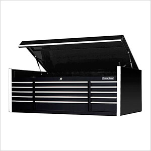 Professional Black 72-Inch 15-Drawer Tool Chest