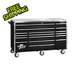 Extreme Tools Professional Black 72-Inch 17-Drawer Roller Cabinet Tool Chest