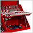41-Inch Red Portable Workstation
