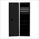 RX Series 19-Inch Black Side Locker Cabinet