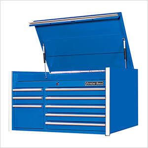 RX Series 41-Inch Blue 8-Drawer Top Chest