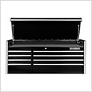 RX Series 55-Inch Black 8-Drawer Top Chest