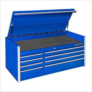RX Series 55-Inch Blue 8-Drawer Top Chest