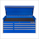 RX Series 55-Inch Blue 8-Drawer Top Chest