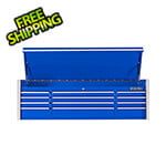 Extreme Tools RX Series 72-Inch Blue 12-Drawer Top Chest