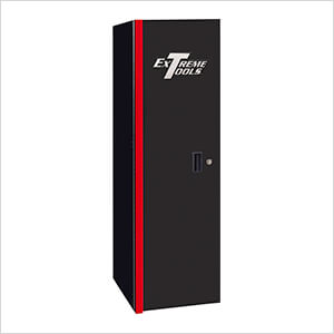 RX Series 19-Inch Black with Red Trim Side Locker Cabinet