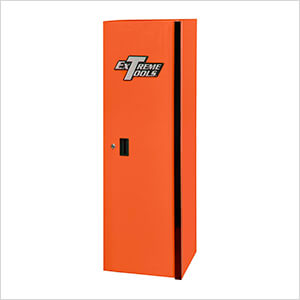 RX Series 19-Inch Orange with Black Trim Side Locker Cabinet