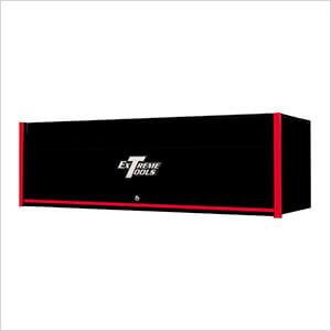 RX Series 72-Inch Black Hutch with Red Trim