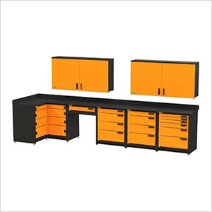 7-Piece Corner Garage Storage System