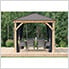 10 x 10 Meridian Gazebo Mesh Netting