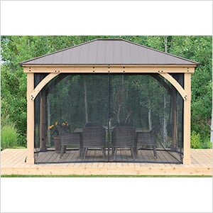 12 x 14 Meridian Gazebo Mesh Netting