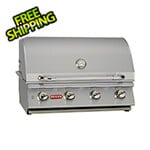 Bull Outdoor Products Lonestar 30-Inch 4-Burner 60K BTUs Grill Head with Lights (Natural Gas)