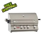 Bull Outdoor Products Angus 30-Inch 4-Burner 75K BTUs Grill Head with Lights and Rotisserie (Liquid Propane)
