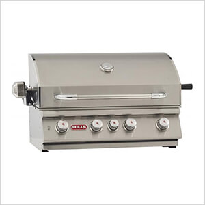 Angus 30-Inch 4-Burner 75K BTUs Grill Head with Lights and Rotisserie (Natural Gas)