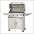 Lonestar 30-Inch 4-Burner 60K BTUs Freestanding Grill with Lights (Liquid Propane)