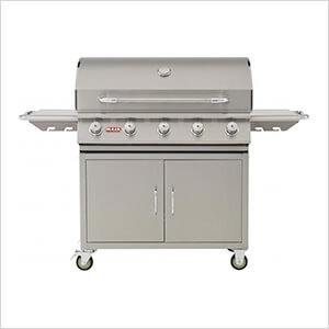 Renegade 38-Inch 5-Burner 75K BTUs Freestanding Grill (Liquid Propane)