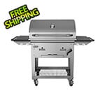 Bull Outdoor Products Premium Bison 30-Inch Freestanding Charcoal Grill