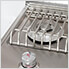 15K BTUs Drop-In Single Side Burner (Natural Gas)