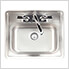 19-Inch Outdoor Single Bowl Stainless Steel Drop-In Sink