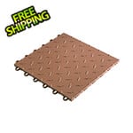Speedway Tile 12" x 12" Brown Garage Floor Tile (10 Pack)