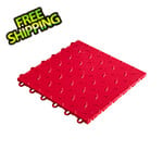 Speedway Tile 12" x 12" Red Garage Floor Tile (10 Pack)