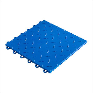 12" x 12" Blue Garage Floor Tile (10 Pack)