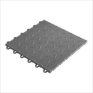 12" x 12" Grey Garage Floor Tile (10 Pack)