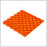 12" x 12" Orange Garage Floor Tile (10 Pack)