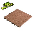 Speedway Tile 12" x 12" Brown Garage Floor Tile (50 Pack)