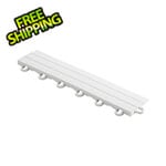 Speedway Tile White Garage Floor Tile Ramp - Looped (10 Pack)