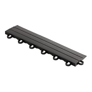 Black Garage Floor Tile Ramp - Looped (10 Pack)