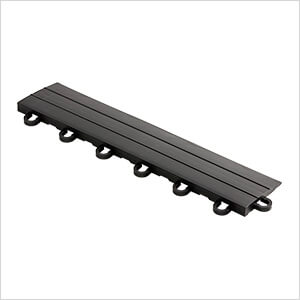 Black Garage Floor Tile Ramp - Looped (10 Pack)