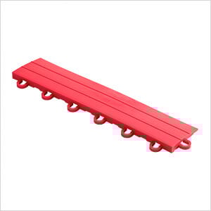 Red Garage Floor Tile Ramp - Looped (10 Pack)