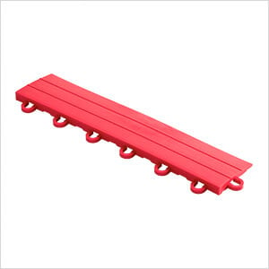 Red Garage Floor Tile Ramp - Looped (10 Pack)